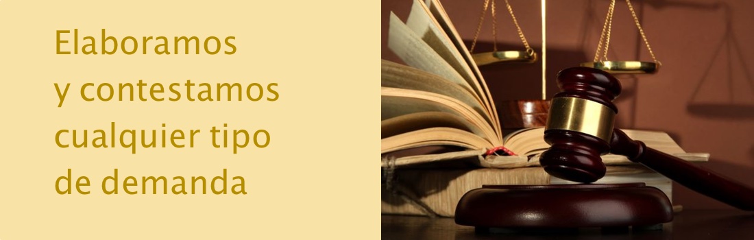 ELABORAMOS Y CONTESTAMOS CUALQUIER TIPO DE DEMANDA